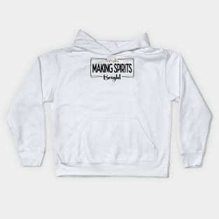 Making Spirits Bright Kids Hoodie